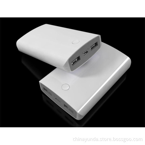 2015 New Fashion Design 2 USB Port Power Bank 7800mah for Mobile Phone